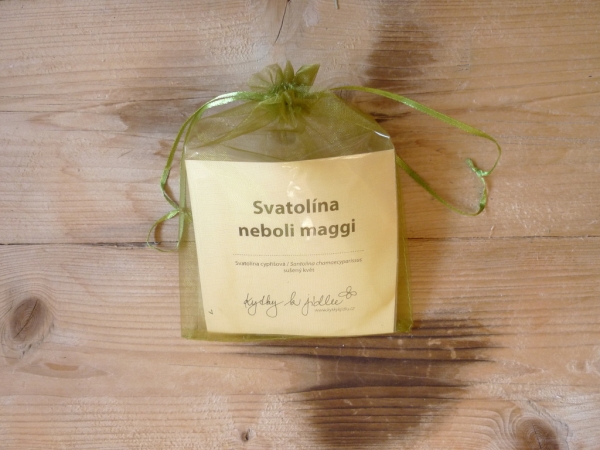 Svatolína sušený květ