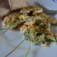Tempura z bršlice kozí nohy
